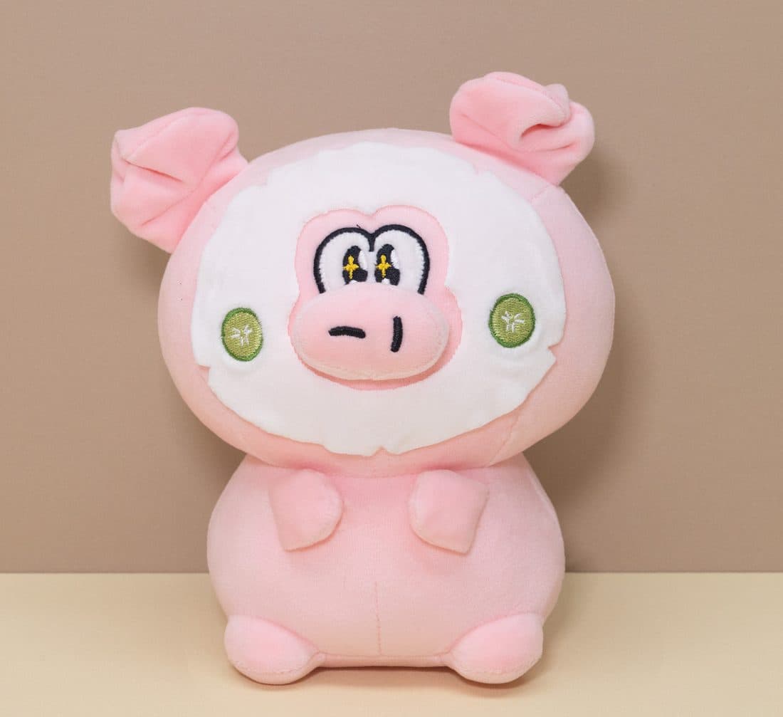 Drooling Pig Keychain - LovelyJoy plush toy 5