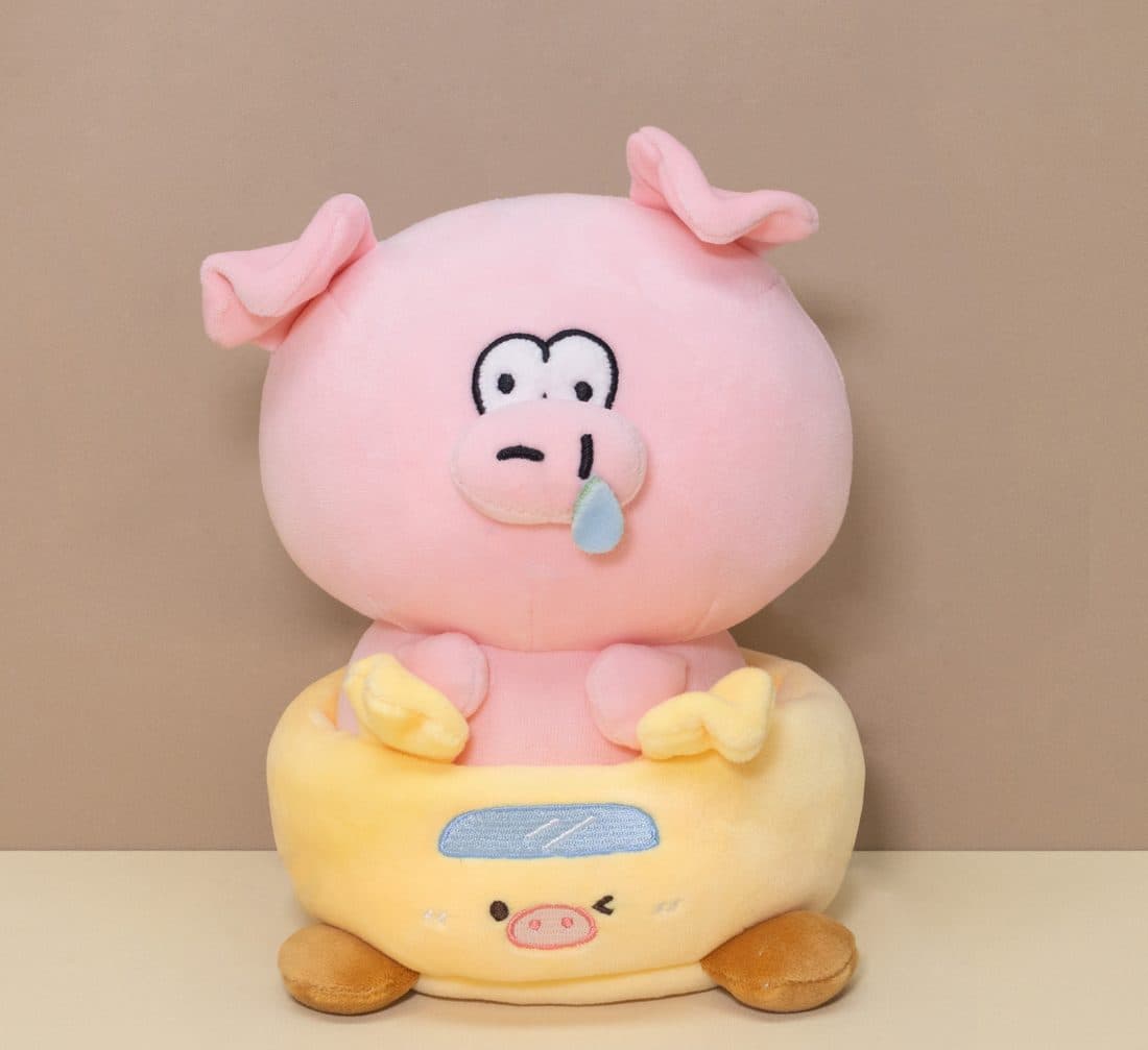 Crying Pig & Steamer Set - LovelyJoy plush toy 2