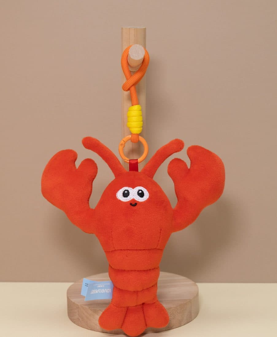 Lobster Stroller Clip - LovelyJoy plush toy 5