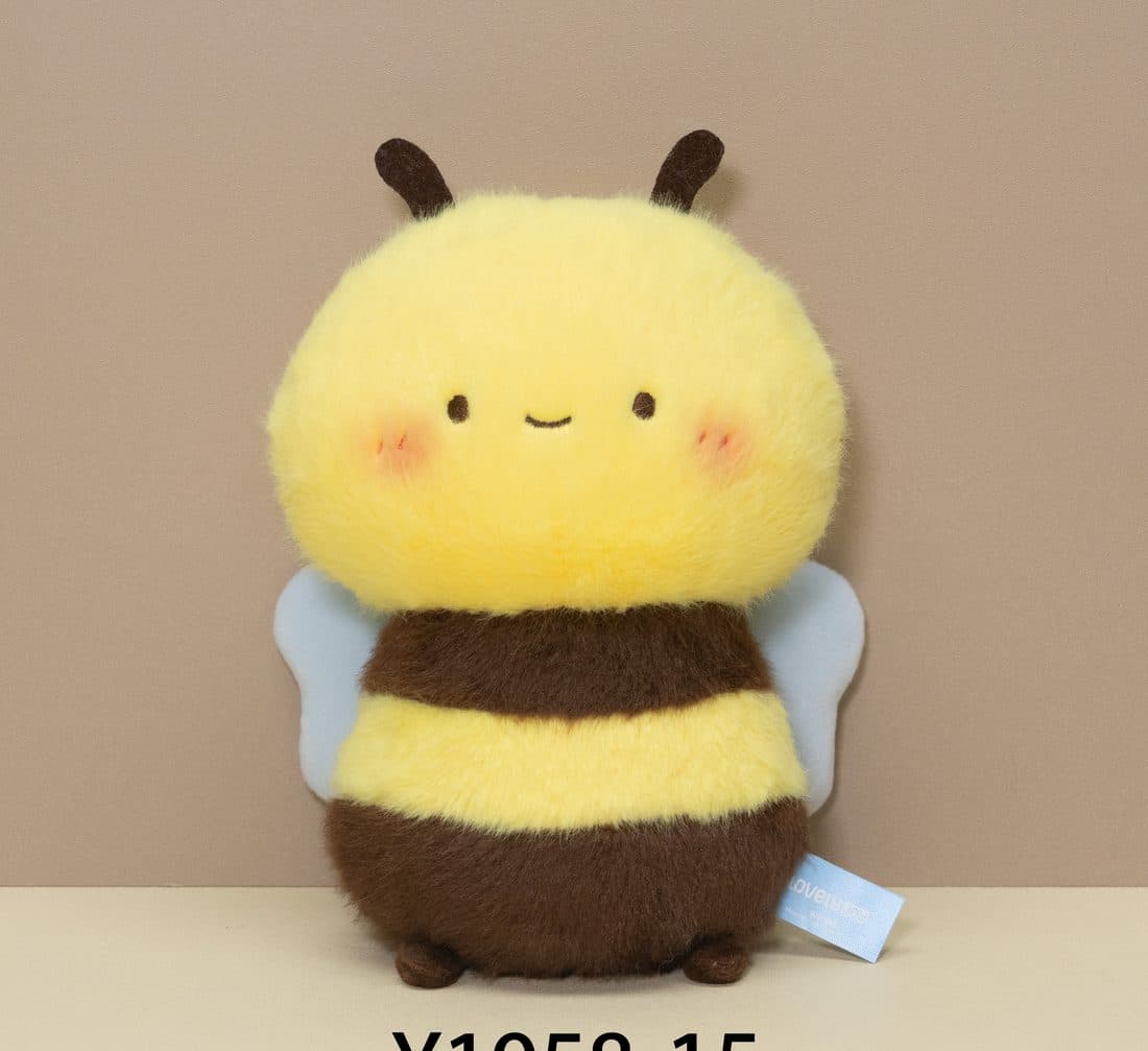 Standing Bee Plush — LovelyJoy custom plush toy