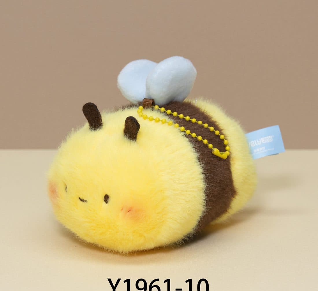 Bee Plush Keychain — LovelyJoy custom plush toy