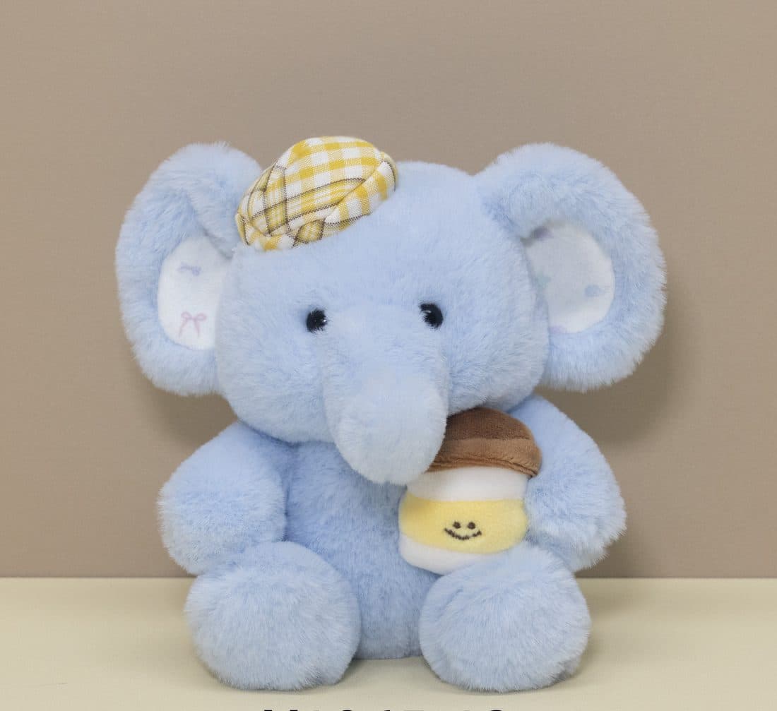 Blue Elephant Plush - LovelyJoy plush toy 4