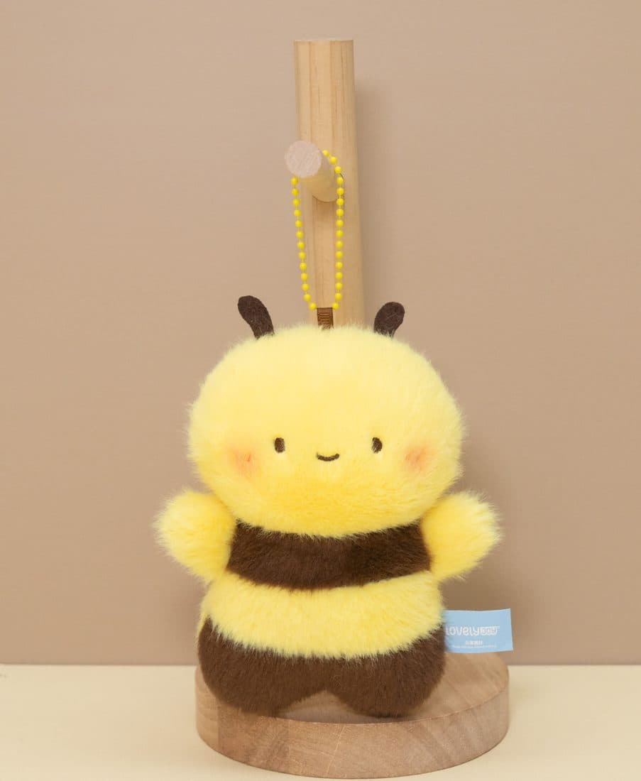 Bee Plush Pendant — LovelyJoy custom plush toy